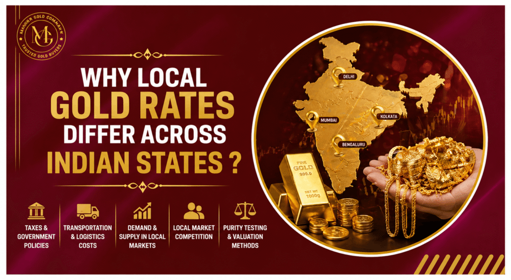 Why Local Gold Rates Differ Across Indian States ?